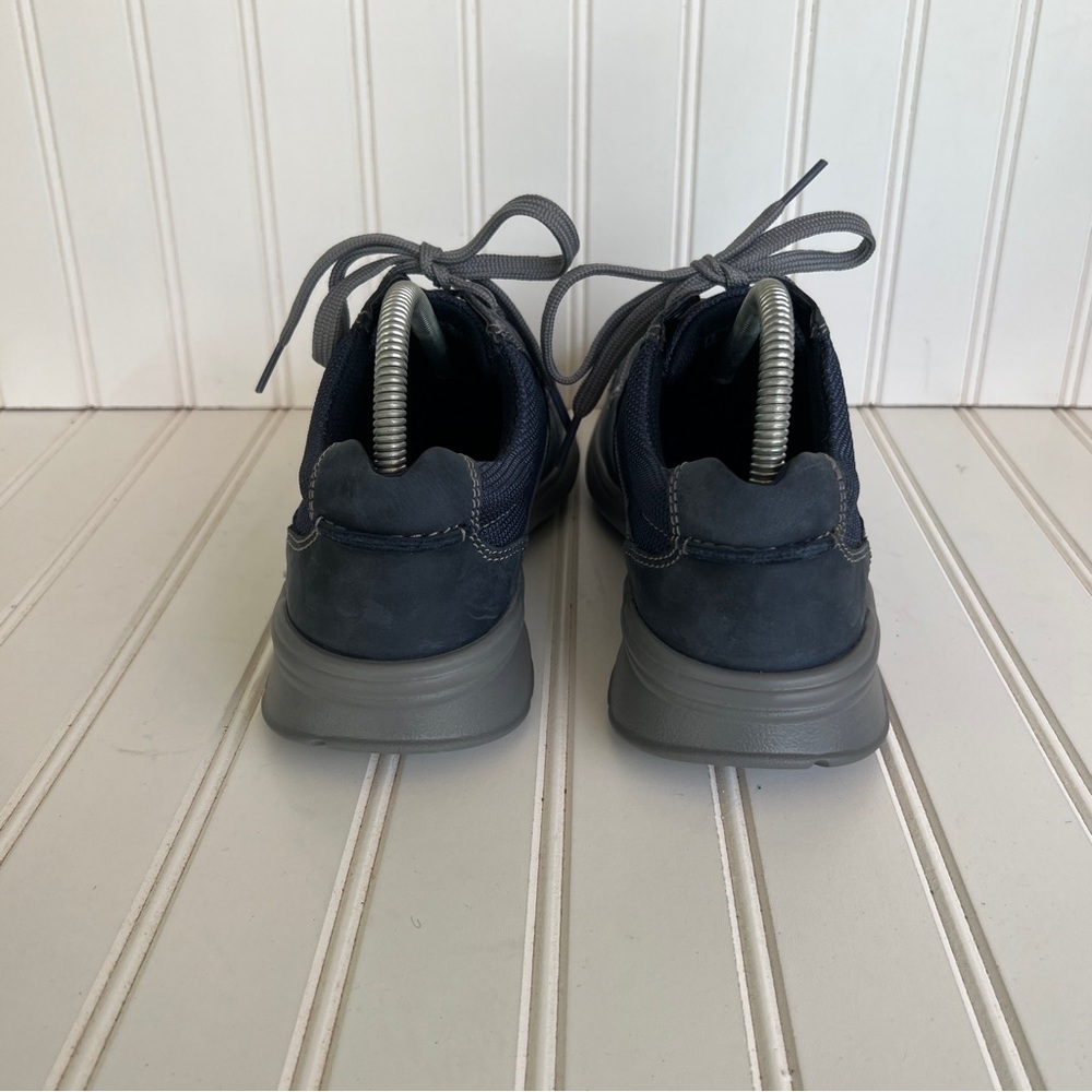 Clarks Navy Blue Collection Ultimate Comfort Sneakers Suede Men's 7 - Picture 3 of 8